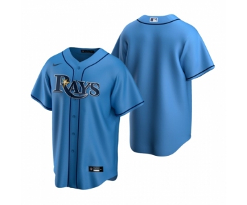 Men's Nike Tampa Bay Rays Blank Light Blue Alternate Stitched Baseball Jersey