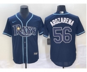 Men's Tampa Bay Rays #56 Randy Arozarena Navy Blue Stitched MLB Cool Base Nike Jersey