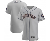 Houston Astros Men's Nike Gray Road 2020 Authentic Official Team MLB Jersey