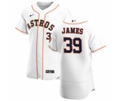 Men's Nike Houston Astros #39 Josh James White Home 2020 Authentic Player Baseball Jersey