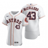 Men's Nike Houston Astros #43 Lance McCullers White Flexbase Authentic Stitched Baseball Jersey