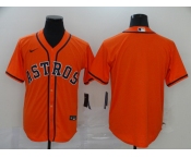 Nike Men's Majestic Houston Astros Blank Authentic Orange Cool Base Baseball Jersey