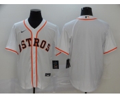 Nike Men's Majestic Houston Astros Blank Authentic White Cool Base Baseball Jersey