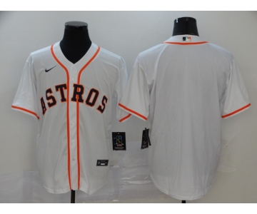 Nike Men's Majestic Houston Astros Blank Authentic White Cool Base Baseball Jersey