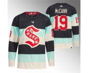 Men's Seattle Kraken #19 Jared McCann Deep Sea Blue 2024 Winter Classic Primegreen Stitched Jersey