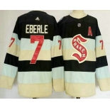 Men's Seattle Kraken #7 Jordan Eberle Navy 2024 Winter Classic Authentic Jersey