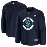 Men's Seattle Kraken Navy 2024-25 Team Practice Stitched Hockey Jersey