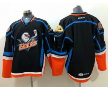 San Diego Gulls Blank Black CCM Hockey Jersey