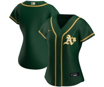 Women's Oakland Athletics Alternate 2020 Baseball Team Jersey Green