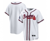 Men's Atlanta Braves Blank 2021 White World Series Champions Cool Base Stitched Jersey