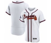 Men's Atlanta Braves Blank 2021 White World Series Champions Stitched Baseball Jersey