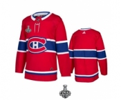 Men's Montreal Canadiens Blank 2021 Red Stanley Cup Final Stitched Hockey Jersey