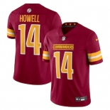 Men's Washington Commanders #14 Sam Howell Nike Burgundy Vapor Untouchable Limited Jersey