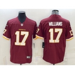 Men's Washington Commanders #17 Doug Williams Red NEW 2020 Vapor Untouchable Stitched Nike Limited Jersey