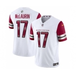 Men's Washington Commanders #17 Terry McLaurin White 2023 F.U.S.E. Vapor Limited Football Stitched Jersey