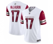 Men's Washington Commanders #17 Terry McLaurin White 2023 F.U.S.E. Vapor Limited Football Stitched Jersey