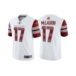 Men's Washington Commanders #17 Terry McLaurin White Vapor Untouchable Stitched Football Jersey