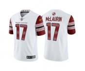 Men's Washington Commanders #17 Terry McLaurin White Vapor Untouchable Stitched Football Jersey