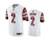 Men's Washington Commanders #2 Dyami Brown White Vapor Untouchable Stitched Football Jersey