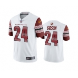 Men's Washington Commanders #24 Antonio Gibson White Vapor Untouchable Stitched Football Jersey