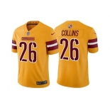 Men's Washington Commanders #26 Landon Collins Gold Vapor Untouchable Stitched Football Jersey