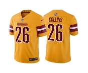 Men's Washington Commanders #26 Landon Collins Gold Vapor Untouchable Stitched Football Jersey