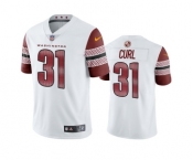 Men's Washington Commanders #31 Kamren Curl White Vapor Untouchable Stitched Football Jersey