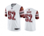 Men's Washington Commanders #52 Jamin Davis White Vapor Untouchable Stitched Football Jersey