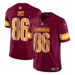 Men's Washington Commanders #86 Zach Ertz Burgundy Vapor Limited Football Stitched Jersey