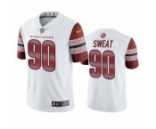 Men's Washington Commanders #90 Montez Sweat White Vapor Untouchable Stitched Football Jersey