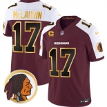 Men's Washington Redskins #17 Terry McLaurin  2023 F.U.S.E Olive Red Gold Nike Limited Jersey