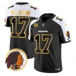 Men's Washington Redskins #17 Terry McLaurin 2023 F.U.S.E Olive White Black Gold Nike Limited Jersey