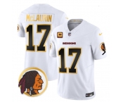 Men's Washington Redskins #17 Terry McLaurin 2023 F.U.S.E Olive White Gold Nike Limited Jersey