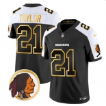 Men's Washington Redskins #21 Sean Taylor 2023 F.U.S.E Olive White Black Gold Nike Limited Jersey