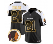 Men's Washington Redskins #21 Sean Taylor 2023 F.U.S.E Olive White Black Gold Nike Limited Jersey