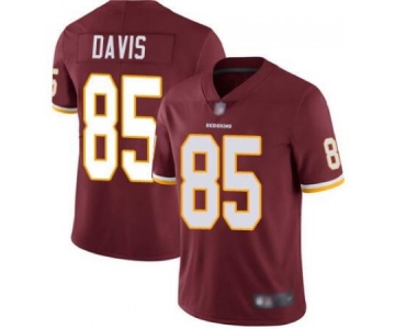 Men's Washington Redskins #85 Vernon Davis Red Vapor Untouchable Limited NFL Stitched Jersey