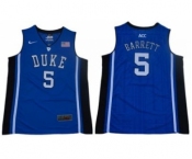 DUKE Blue Devils #5 R.J. Barrett Blue Black Basketball Elite Stitched NCAA Jersey