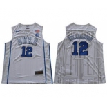 Duke Blue Devils #12 Zion Williamson White Basketball Elite Stitched NCAA Jersey