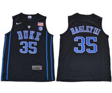 Duke Blue Devils #35 Marvin Bagley III Black Basketball Elite Stitched NCAA Jersey