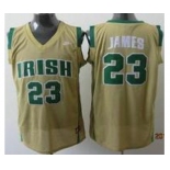 Irish High School #23 James GOLD Jersey