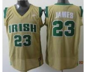 Irish High School #23 James GOLD Jersey