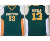 Kinston High School #13 Brandon Ingram Green High School Basketball Jersey