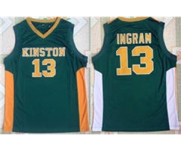 Kinston High School #13 Brandon Ingram Green High School Basketball Jersey