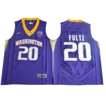 Men's Washington Huskies #20 Markelle Fultz Purple College Basketball 2017 Nike Swingman Stitched NCAA Jersey