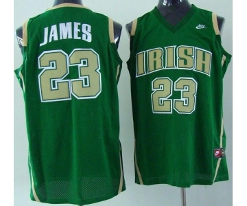 NCAA Irish #23 James Green Jerseys