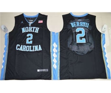 North Carolina #2 Joel Berry II Black Basketball Stitched NCAA Jersey