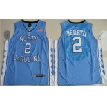 North Carolina #2 Joel Berry II Blue Basketball Stitched NCAA Jersey