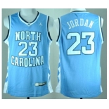 North Carolina #23 Michael Jordan Blue College Basketball NCAA Jersey