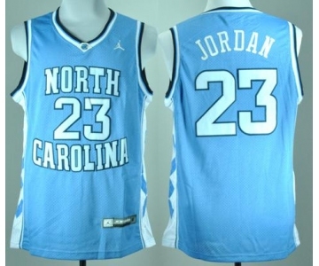 North Carolina #23 Michael Jordan Blue College Basketball NCAA Jersey