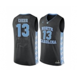 North Carolina Tar Heels #13 Kanler Coker Black College Basketball Jersey